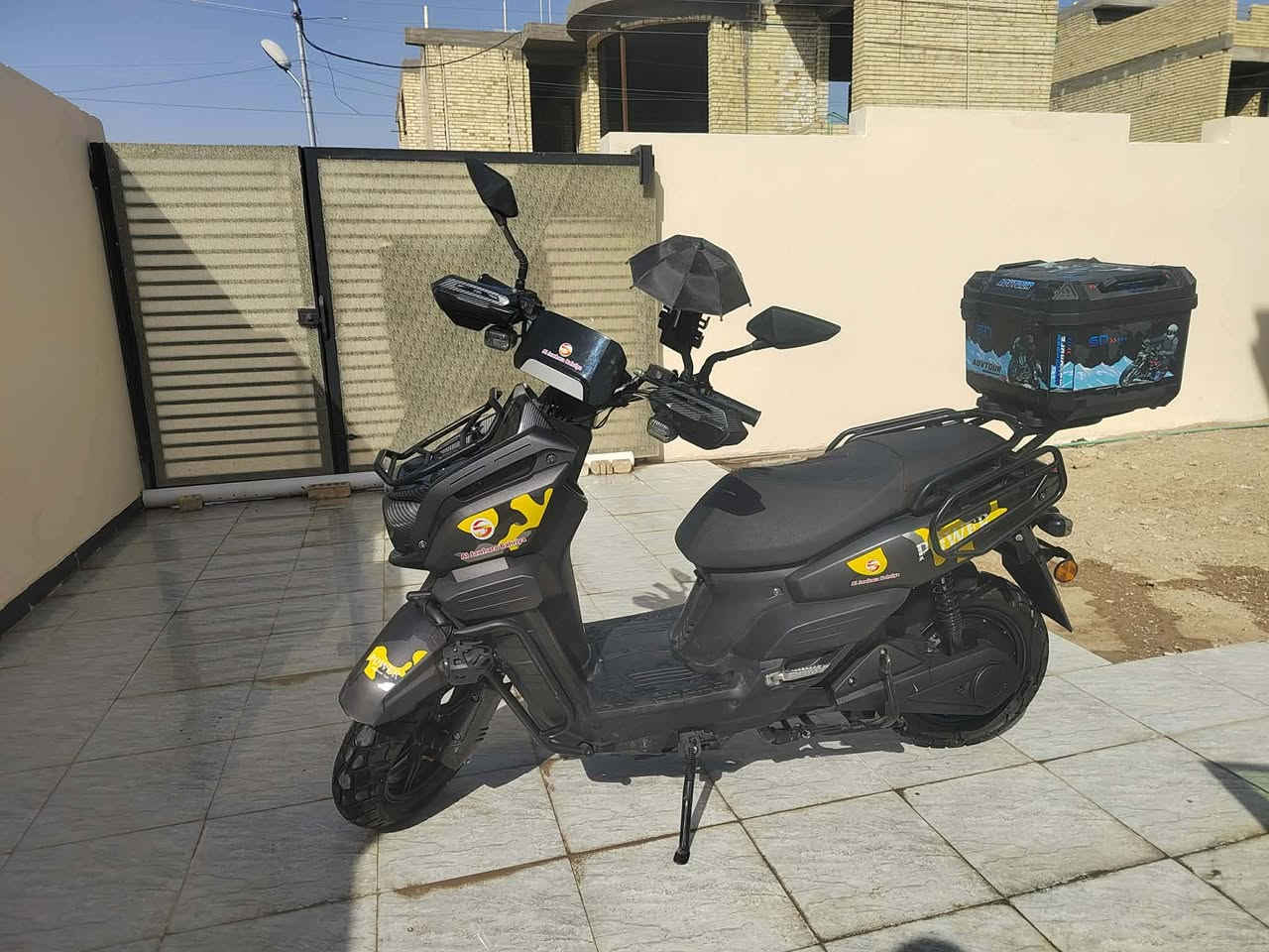 دراجه شحن       اباتشي بحريه شركة جوهره       6 بطاريات مسطره موديل.  . 24 بعدها ع وضع الشركه        مابيها نقص
عنوانها فلوجه.      سعر950
وبيها مجال     

هاتف ***********
