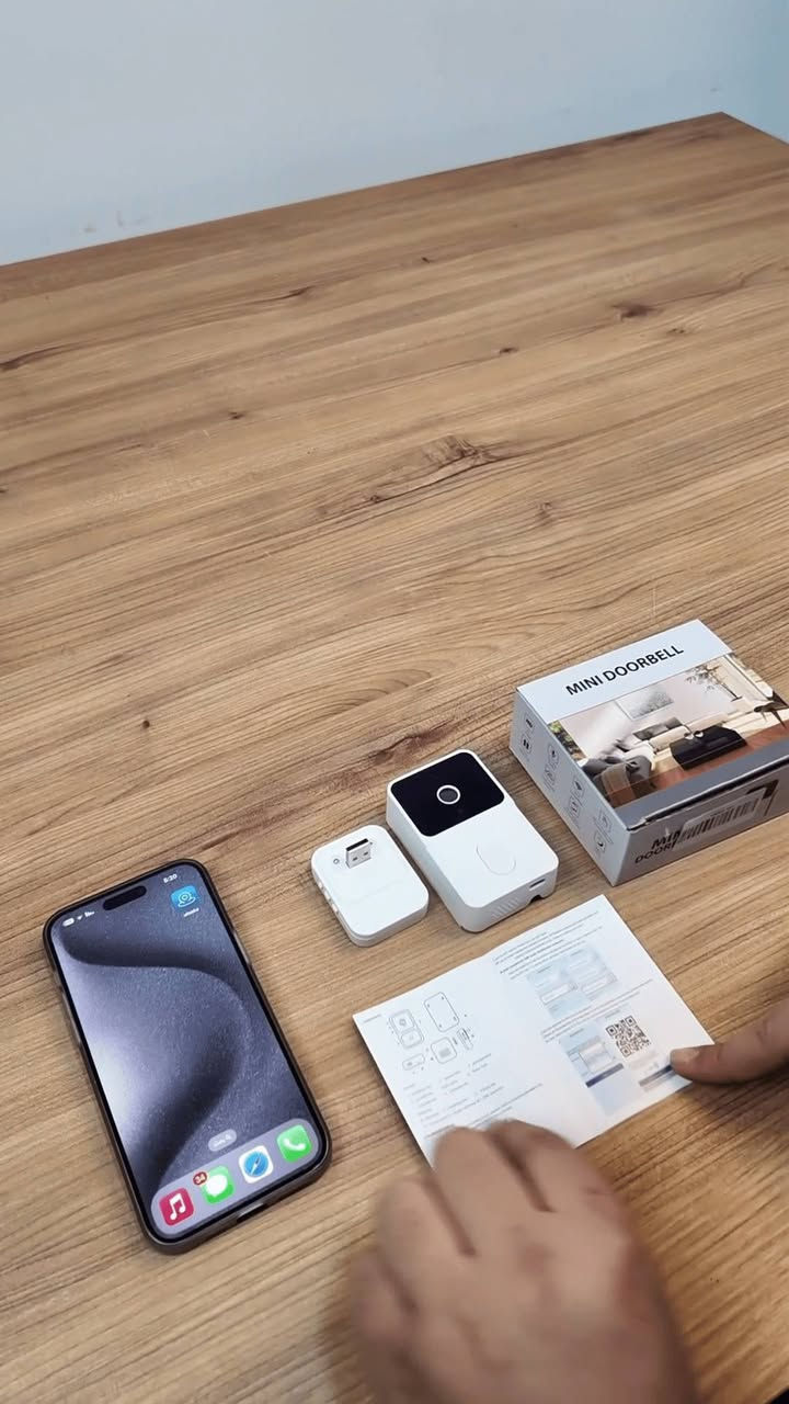 لا تفوت أي زائر بعد اليوم 👌

شوف واسمع وتكلم من موبايلك وين ما تكون!

جرس ذكي بكاميرا HD ورؤية ليلية لحماية 247 🔒

يوصل إشعار فوري أول ما ينضغط الجرس 📲

تركيب سهل وربط سريع خلال دقائق

بطارية قابلة للشحن + وحدة جرس داخلية لاسلكية

حل عملي وأنيق لزيادة أمان بيتك ✨


**إذا كنت صاحب هذا الإعلان وتريد حذفه لأي سبب، رجاءا أرسل رسالة إلى الدعم الفني**