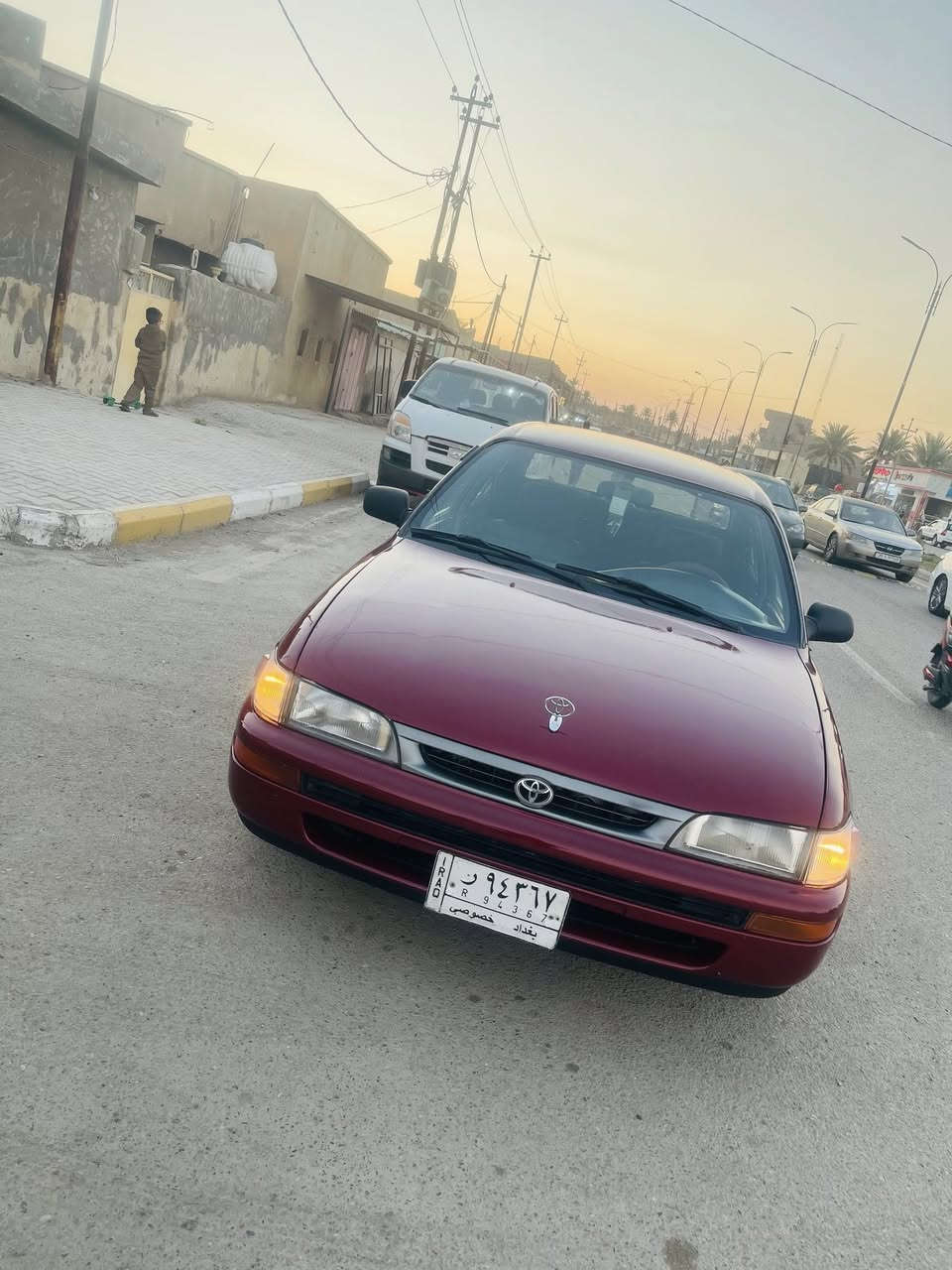 السلام عليكم ورحمة الله وبركاته
� للبيع تويوتا كورولا 1993 – رقم بغداد (مشروع وطني)

تحويل ثاني يوم – السنوية صارلها 10 أيام منتهية

🔧 المواصفات:

 • مكينة چبيرة مدوشمة جديدة

 • گير چبير أبو الأوفر

 • السيارة فول مواصفات

 • رون تخم تاير

 • ويل عادي بلادي

 • مصبوغة عام للجمالية

 • شرط بدون ضربة وبدون تبديل

 • كهربائيات كاملة جاهزة

 • تبريد شغال 100٪

 • راديتر جديد

 • السيارة متعوب عليها هواي وبالواقع أحلى

 • دشبول يسرى بلادي

💰 السعر: 60 بيها مجال بسيط للجادين فقط

📍 المكان: ديالى – المقدادية

📞 ***********

❗ المايعجبه السعر لا يكسر بحلال الناس… الله يرزق الجميع 🤍

