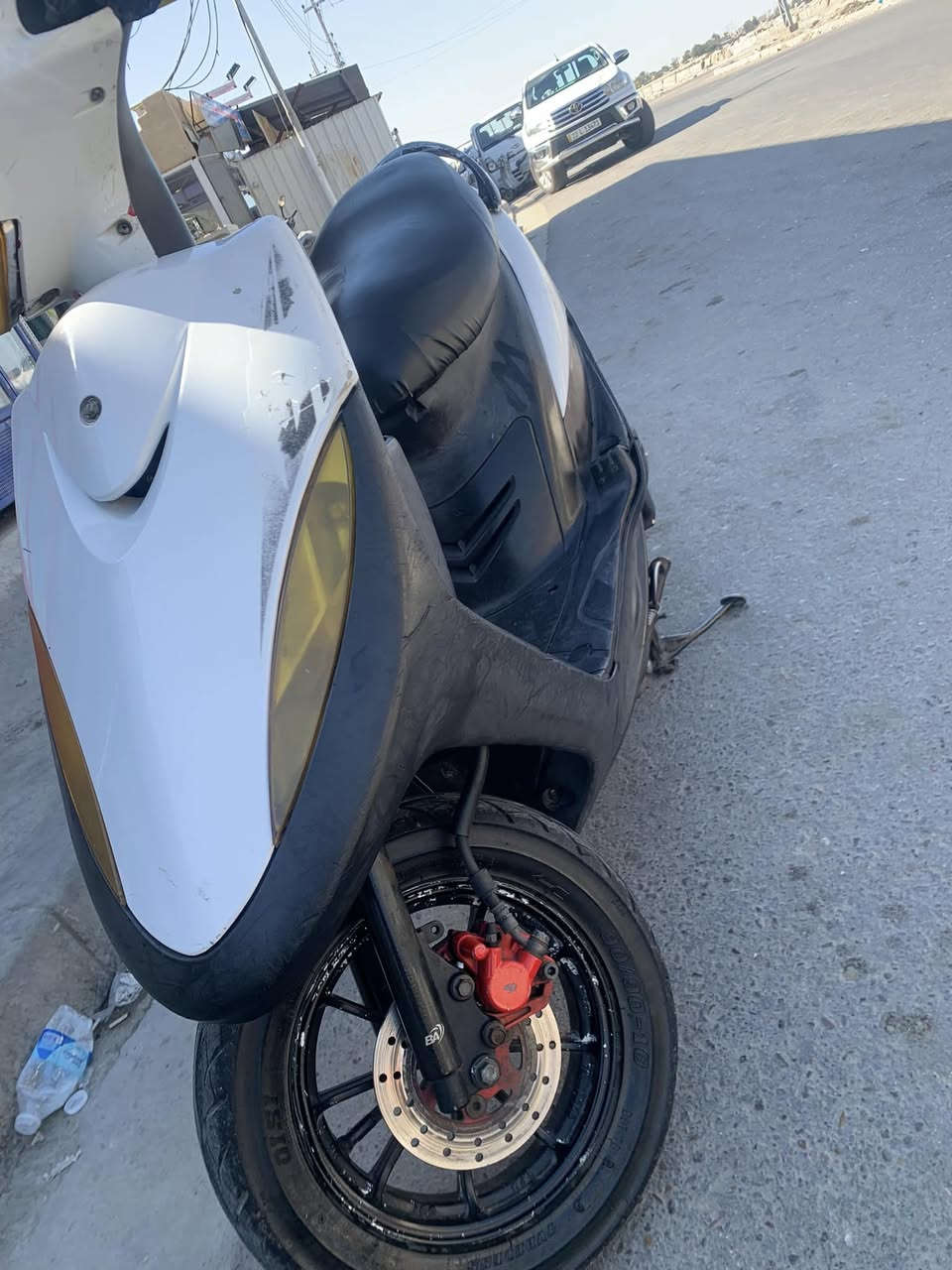 سلام عليكم دراجه ماكس لبيع كفاله عامه سعر 550 شراي يتصل *********** مكان بغداد
