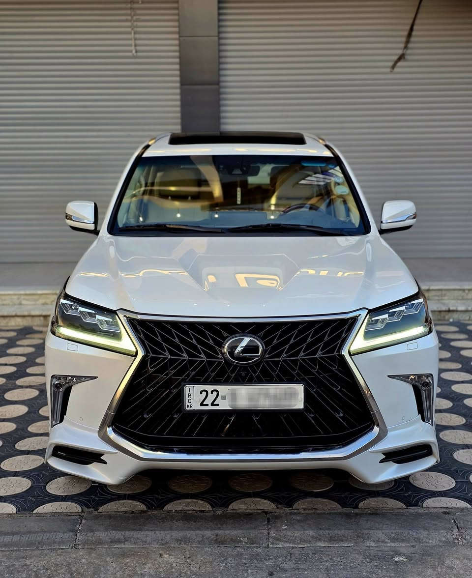 للبيع 
لكزز سوبر سبورت موديل 2019 
كفالة عامة السيارة جديدة وجاهزه بدون اي نقص 
فول مواصفات بصمتين وكارت 3 شاشات رادارات جميع الكشنات كهرباء و تدفئة و تبريد كشنات خزن ميموري تشغيل عن بعد تحكمات ستيرن أوتو ستوب للتحذيرات تحديد سرعة نقطة عمياء محرك 8 سلندر 5700 جنطة كهرباء كير و مكينه كفاله عامه السيارة حيل نظيفة كلشي عل بلاد ماشيه 112 الف
رقم اربيل ومكانها بغداد السعر (7 شدات ) 
للأستفسار ***********
