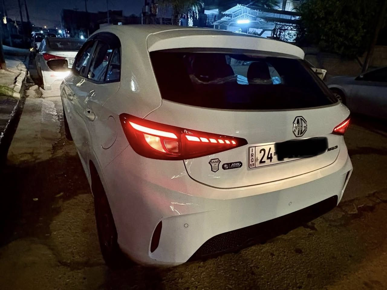 MG 2025
ابيض 

مشي السيارة 8KM 

بيها ضمان

رقم دهوك 

بدون ضرر 

مكان السيارة موصل 

السعر 105 وبيها مجال بسيط 

***********
