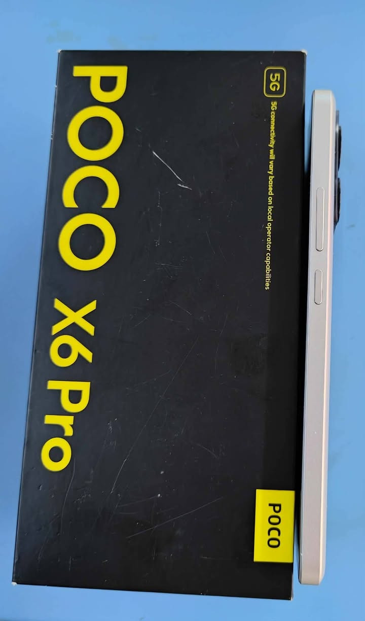 بوكو x6 برو 5G
ذاكره 512
عشوائيه 12 +6
شاشه اموليد 120 فريم
ببجي120 فريم
صوت ستريو دبل سبيكر
شحن 67 واط سريع
الجهاز نظيف كلش ملحقات كامله مع لاصق وحافظه
السعر 300 مجاله قليل


**إذا كنت صاحب هذا الإعلان وتريد حذفه لأي سبب، رجاءا أرسل رسالة إلى الدعم الفني**