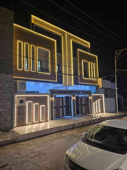 دارين للبيع بناء 2025 الاخاء الثالثة
جمعية ضفاف دجلة صنف الارض زراعي
مساحة كل دار 100م
الواجهة 6.25 م     العمق16م
الدار يتكون من طابقين وكل طابق يتكون من
الطابق(1) كراج مطبخ هول استقبال غرفة نوم مع سويت وصحيات
الطابق(2)غرفتين نوم+سويت وهول وصحيات بالاضافة الى البيتونة
يحتوي على كافة الانضمه
غسالات سبالت كامرات دشات نت
وكما موضح بالصور
الاتصال***********
