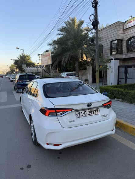 للبيع كورلا هايبرد 2024 
فول مواصفات  سلايد فتحة سقف 
ماشية 46 كيلو
محرك كير مكفول 
بيهه موضح بالصور جاملغ خلفي بارد 
وباب امامي بارد والدعامية الامامية صبغ فقط 
مواصفات
بصمة
فتحة
دخول ذكي
كامره خلفية عدستين
رادار
ابل كار بلي
نظام نقطة عمياء
نظام تحكم ستيرن
نظام تحديد مسار
توقف ذاتي
اوتو هولد
جام اوتو
قطعتين تبريد
شاشة ديجيتل
شاشة كبير
كشنات جلد 
تحكم اوامر صوتيه
كشنات جلد
سايد بريك بصمة
3 انضمة قيادة (ايكو،نورمال،سبورت)+الهايبرد
مرقم بغداد
سعر مناسب 126 وبيهه مجال 
مكاني بغداد البنوك او القاهرة
***********
