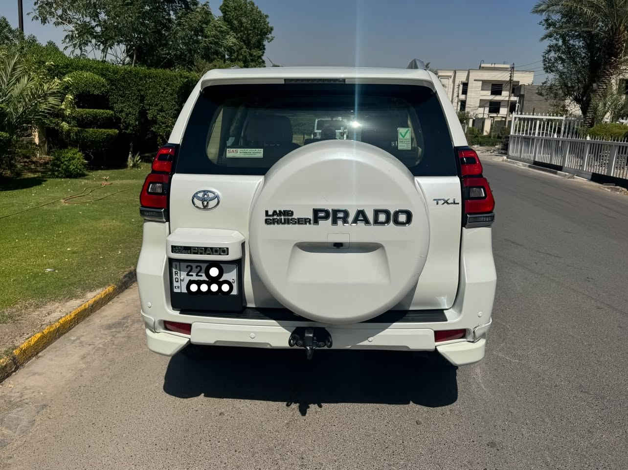 برادو 2021 بسعر مناسب
برادو موديل 2021 TXL
سيارة مال بيت مكفولة كفالة عامة من الصبغ والبارد والفتح والتبديل
كير ومحرك على وضع الشركة
6 سلندر مكينة 4000 المرغوبة
سبير تعليك وهوك ودبل تانكي
فتحة سقف سلايد روف
دفع رباعي 8 ايرباك
كراسي جلد
بصمة وتشغيل واطفاء عن بعد
لايت اسود عدسة زينون ولد وكشافات
اشاير بالمري ومري شفط
نضام ترحيب في الابواب
كامرة رجوع خلفية
تخم تايرات جديد دنلوب ياباني الاصلي
وباقي مواصفات ال TXL معروفة
رقم اربيل هزة جديدة سنوية باسمي تحويل مباشر

السعر مناسب 385 $ وبي مجال بسيط

مكان السيارة بغداد حي الجامعة
*********** غيث الكبيسي
