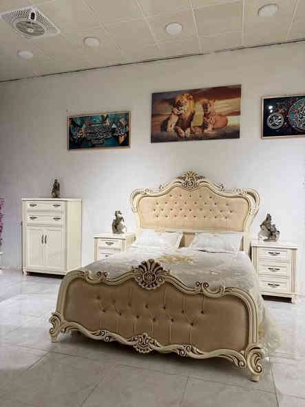 عيش الأناقة... عيش الراحة... من قلب العراق.

 موديل ( الفيحاء ) فخامه النجاره العراقيه بهاذه الموديل 

شركه المرتضى  للاثاث العراقي تقدم  موديل نجاره عراقي والديكور والتصميم  مصري

ضمن وجبة الدرجة الاولى 

السعر الحالي 3 ملايين و50  الف

غرفة 6 ابواب طابقين ملحق

تتكون من 10 قطع

وجه الكنتور يكون  ان دي أف 6 ملم 
داخل الكنتور صاج  طبيعي 4ملم 

راس العالي والناصي زان مصري 
لف الابواب زان مصري

ظهر الكنتور جرجوبة براغي 

القاعدة الارضية للكنتور بلوك بورد

ارتفاع الكنتور مترين و72 سم 

عرض الكنتور 3 مترات و40 سم

عرض الكنتور مع زاويه الملابس 4 امتار و60 سم

السرير طبقة بلوك بورد

ضمان 5 سنوات الصبغ والشغل 

توصلكم نفس المواصفات اي اختلاف احنه نتحمل المسئوليه كامل 

السعر /3 ملايين و50 الف

خدمة الشد والتوصيل مجاناً لجميع محافظات العراق 

العنوان / بغداد الجديدة قرب البريد 

***********

***********
