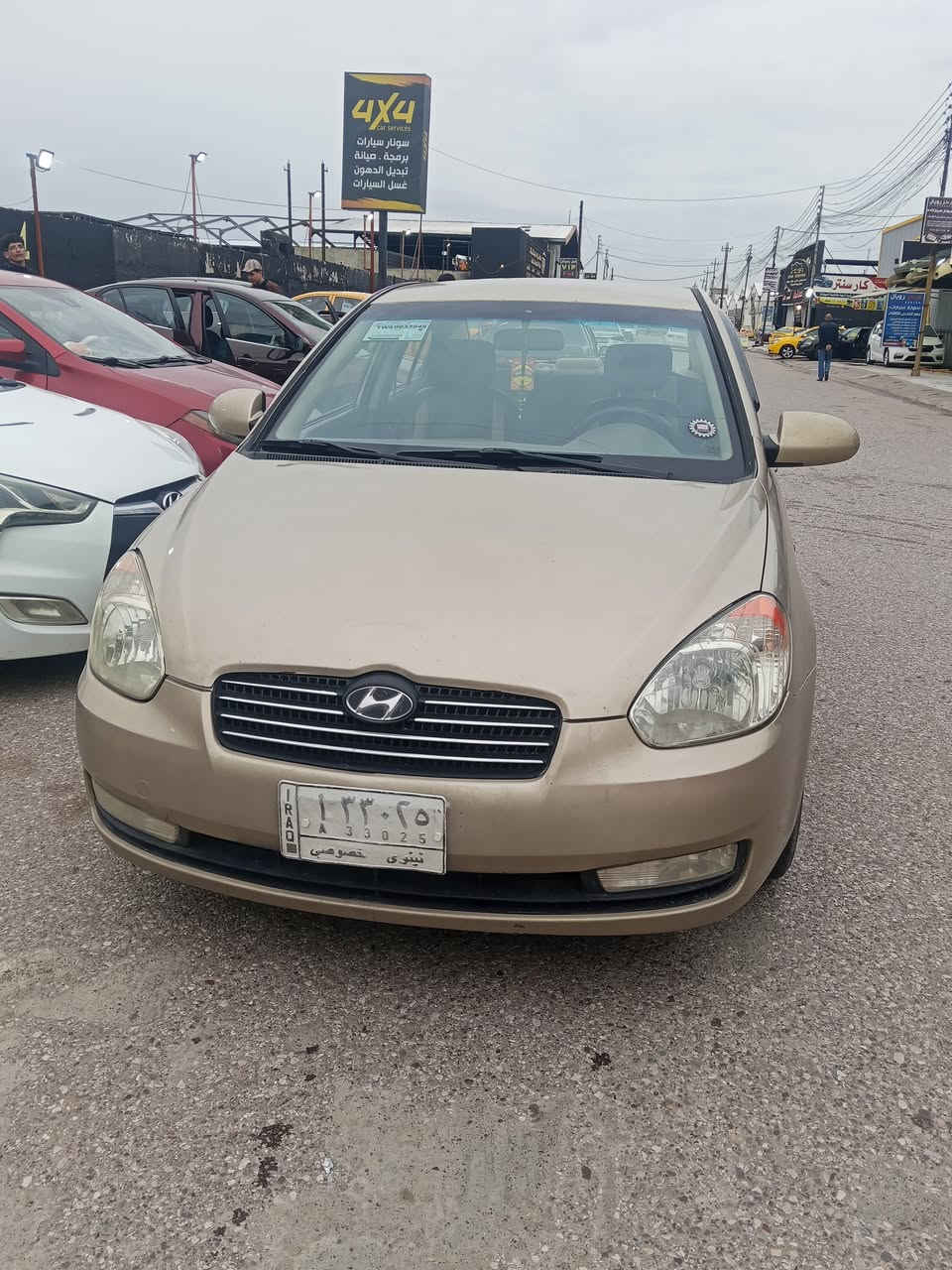 اكسنت 2009 محرك 16 فيفي تي كير أتوماتيك بسمي تبريد تدفئه كوبون بانزين موجود بيها صبغ براس الجاملغ وباب بارد  رقم نينوى ألماني مكاني موصل التواصل ع رقم فقط  ***********
