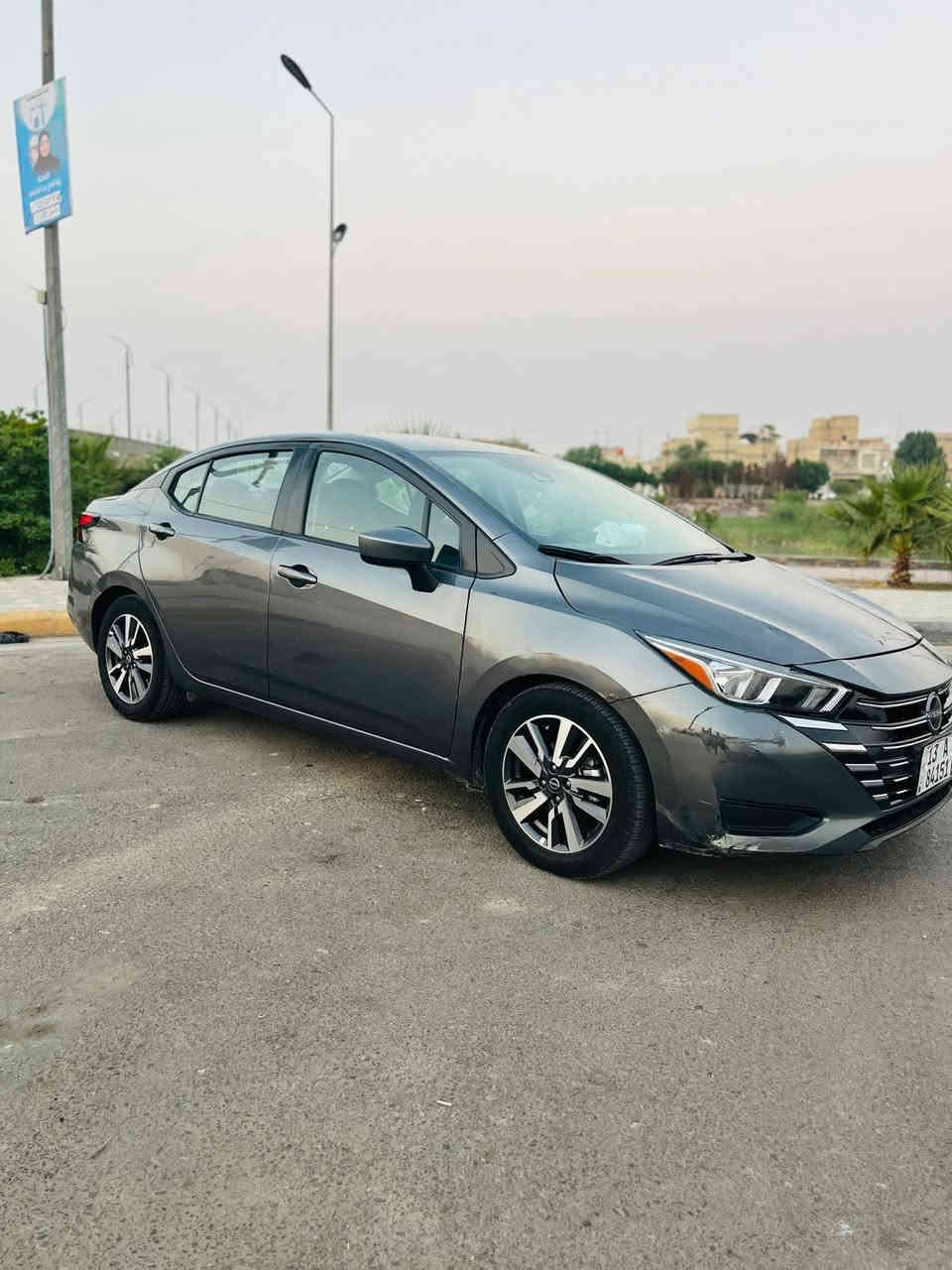 سلام عليكم 
نيسان فيرسا  2023 
ماشية 33 الف كم  
رقم ميسان سنوية جديدة 2030
تحويل ثاني يوم 
وارد امريكي ضرر جاملغ وبنيد
مكينة وكير وضع شركة 
حدادية طوبة كلها السيارة وضع شركة 
جاهزة متصرف عليها دينار 
تبريد تدفئة منضومه زنون 
صور الحادث والسونار بلمنشور
السعر(123) بيع مستعجل جوا السوك مكان السيارة ميسان 
***********
