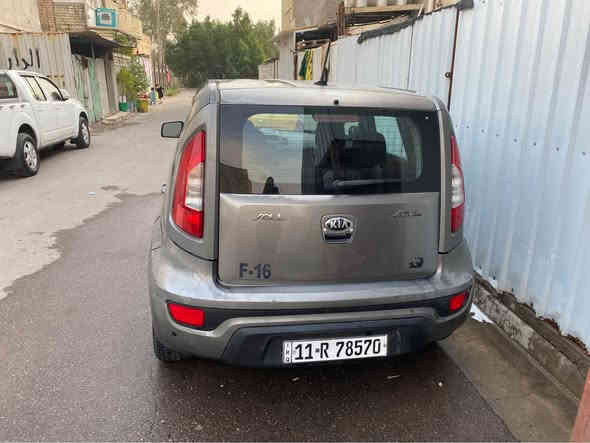 السلام عليكم كيا صول 2013محرك 1600 بيها قطعة وحدة صبغ بالحريه *********** بغداد
