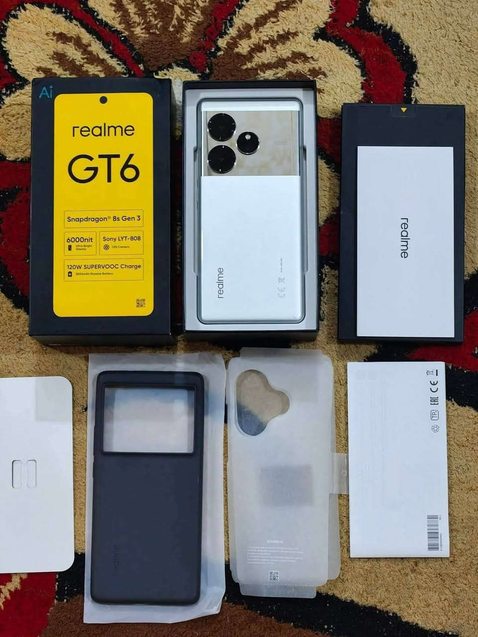 ريلمي GT6 5G للبيع فقط
نظافة فول اخو الجديد
الذاكره 256 الرام 12
ملحقات كاملة الاصلية
الاستخدام للتصفح والمراسلة 
السعر / 475 الف قفل نهايته
العنوان واسط_الكوت ماعندي توصيل
الشراي يجي خاص ماجاوب ع التعليقات


**إذا كنت صاحب هذا الإعلان وتريد حذفه لأي سبب، رجاءا أرسل رسالة إلى الدعم الفني**