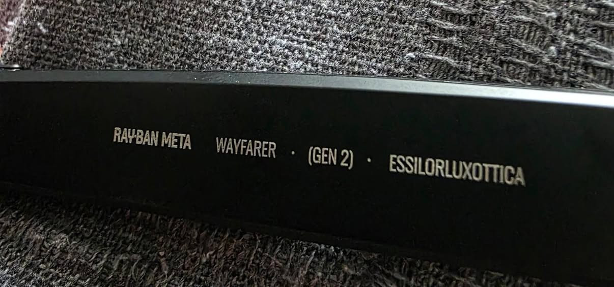 للبيع نظارات Ray-Ban Meta Wayfarer مستعمله شي قليل
مواصفاتها موجوده بالصوره 👇👇👇


**إذا كنت صاحب هذا الإعلان وتريد حذفه لأي سبب، رجاءا أرسل رسالة إلى الدعم الفني**