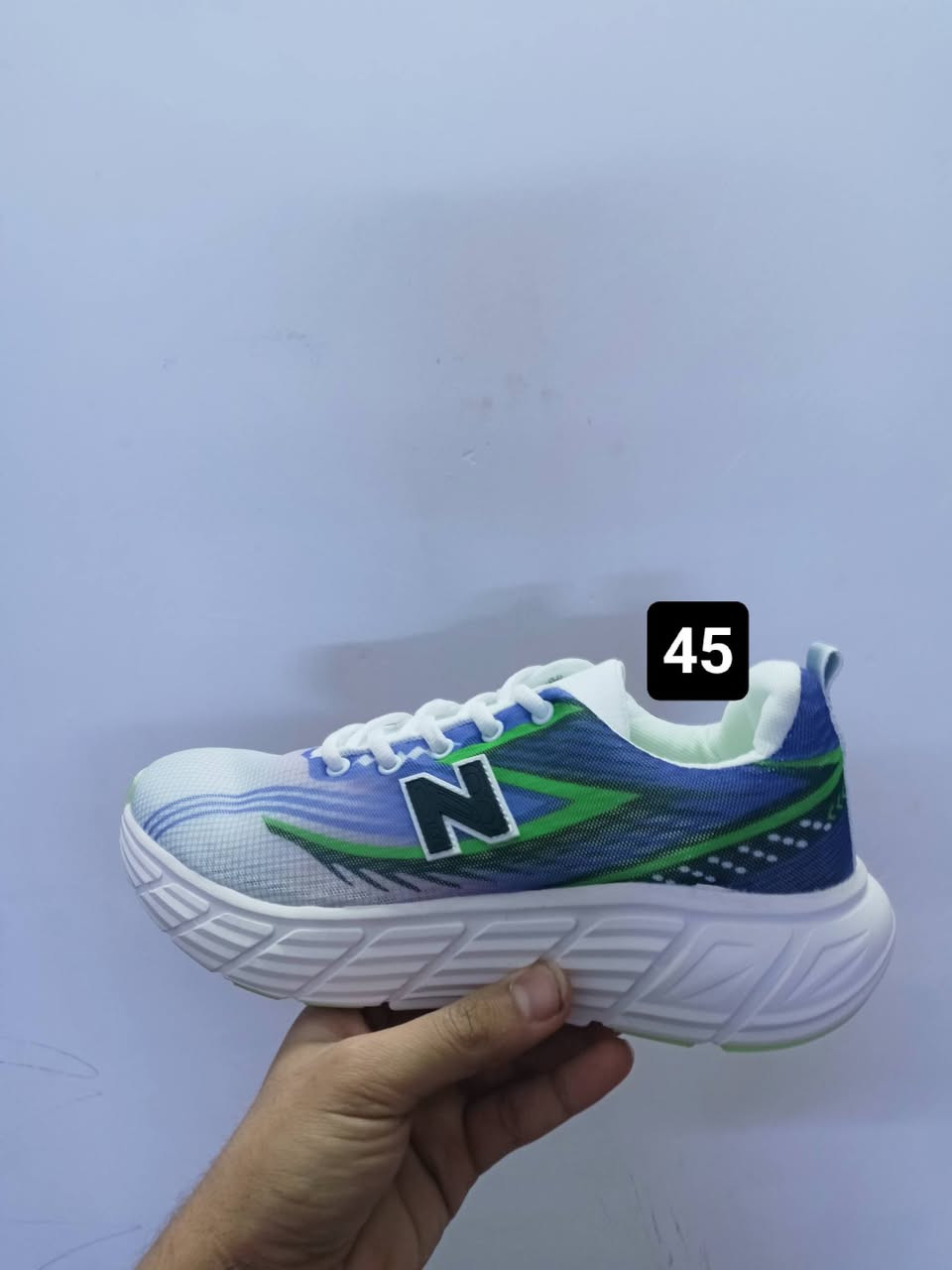 احذيه باله قياسات داخل منشورقياس 44.45.46يوجد جميع قياسات 39الى45 سعر قطعه 15
يوجد توصيل جميع محافظات العراق 5
رقم الهاتف ***********
