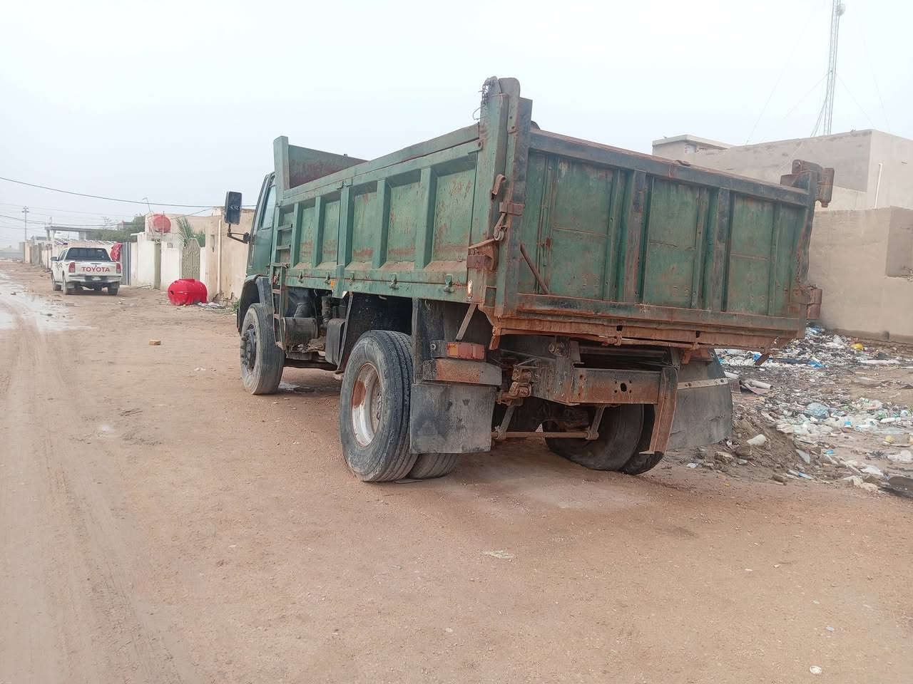 سلام عليكم البيع تك افيكو جديد مكينه كير تخم تاير رافعه جديده سياره خير من الله قماره شاصي الرقم ***********
