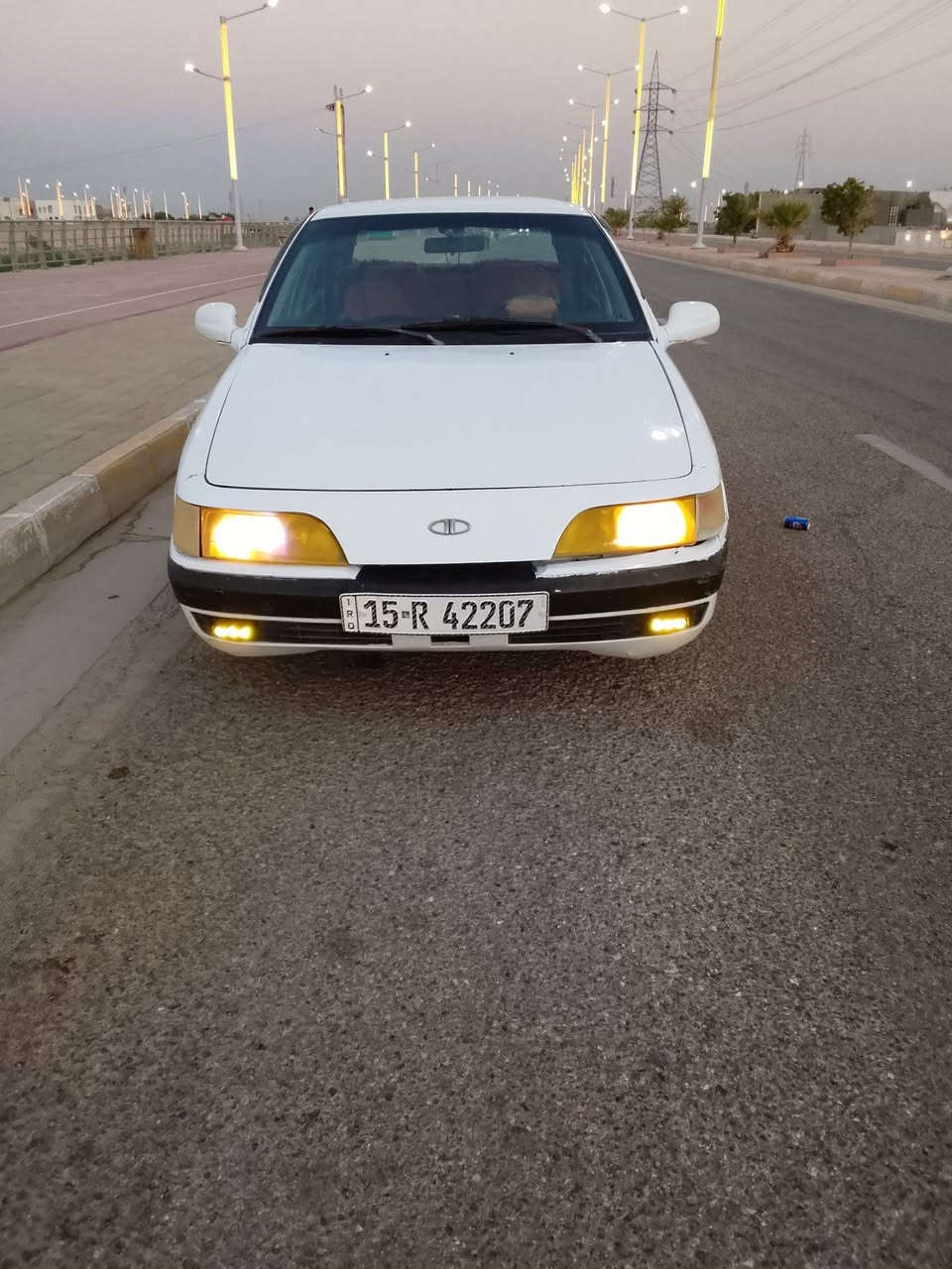 السلام عليكم اخوان عندي دايو أسبرو موديل 1995 محرك مفتوح 1600 سياره جاهزه كهربائيات شغاله تخم تاير حداديه رقم انبار السعر 25 مكاني الفلوجه الصقلاوية الي يحب يتواصل هاذا رقمي ***********

