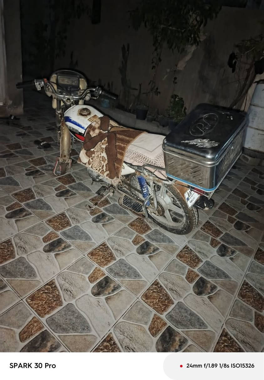 سلام عليكم
دراجه جني عدل مراقم او سنويه ويا
السعر 550 او بي مجال حك الجيه
الستفسار عل هاذه الرقم ***********
او هاذه همين‏‪***********‬‏
