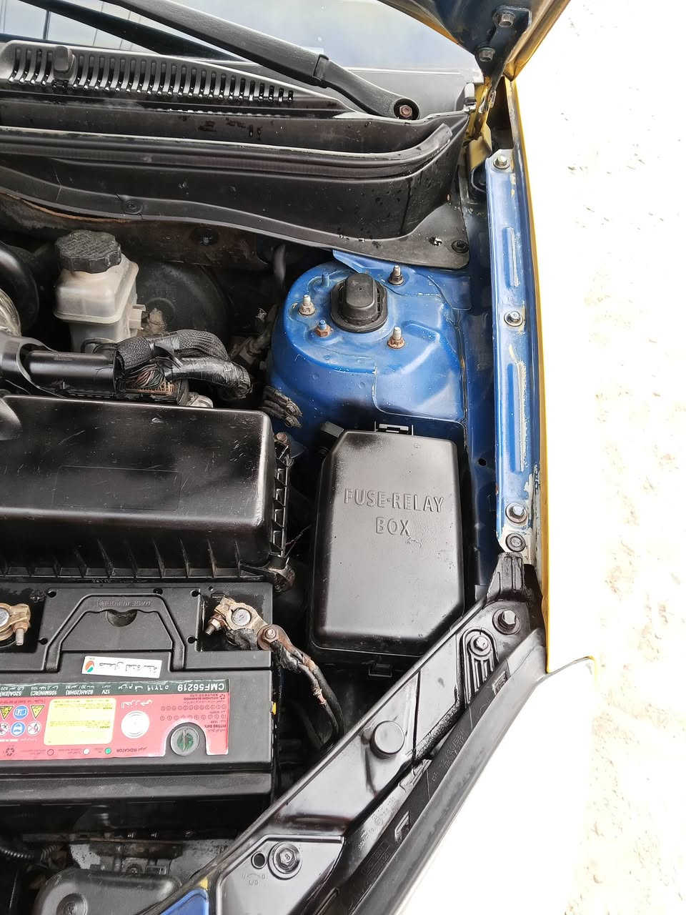 السلام عليكم للبيع كيا ريو موديل ٨ رقم نجف بأسمي مصفره هيئة وغرامات ضرر جاملغ خلفي بدون دواخل محرك كير صدر شرط تفاصيل اكثر اتصال *********** ك*********** مكان السياره موصل الهرمات
