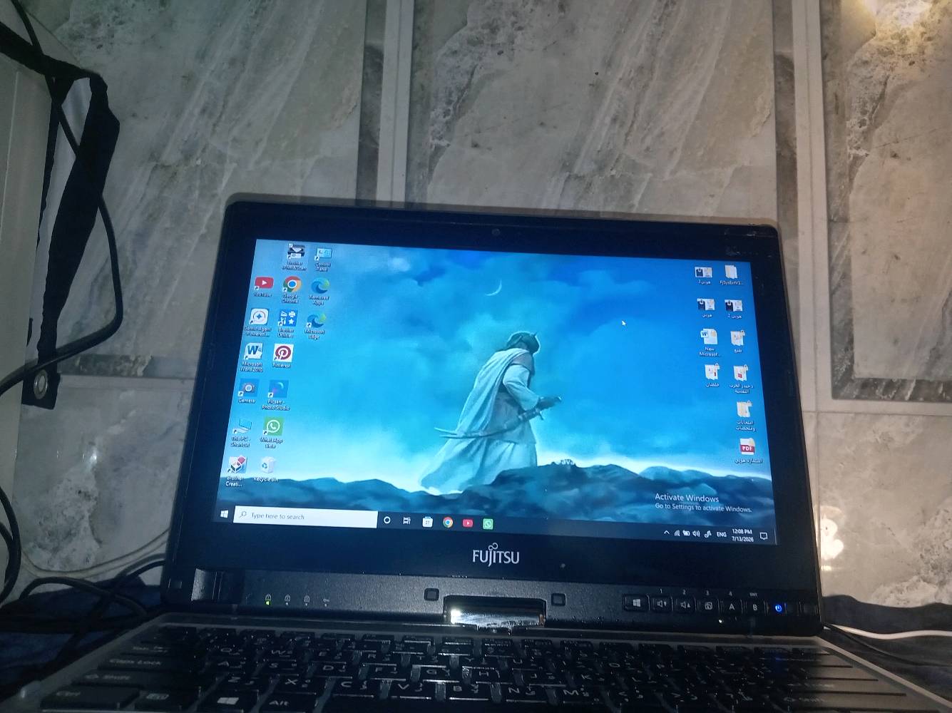 سلام علیکم لابتوب FUJITSU للبيع
✅ المعالج: Intel Core i5 الجيل الرابع
✅ الرام: 4GB
✅ الهارد: 250GB HDD
✅ نظام التشغيل: Windows 10 Pro (64-bit)
✅ الشاشة بحالة جيدة
✅ مناسب للدراسة، التصفح، الأوفيس، مشاهدة الأفلام، والاستخدام اليومي.
📍 الشاحنة الأصلية مالتها ابو الفيوز الثلاثي والمحولة الأصلية لشركة FUJITSU 
 📍 الشاشة قلاب تصير ايباد وتستخدم بالقلم الخاص بيها التفاعلي 
📍 وياها ماوس ألوان وكيبورد نظيفات
📍 منصب بيها برامج طابعة برذر ومنصب بيها vpn وادوات استخدام ومنصب بيها word
ملاحظة /الكيبورد الأساسي مال الابتوب بيه بعض الأحرف ما تشتغل ف اني انطيتك كيبورد وياها علمود براحتك
السعر / 150 وقابل للتفاوض بشي قليل وتدللون
مكاني /كربلاء-طويريج
+لايوجد توصيل إذا قريب عني تدلل