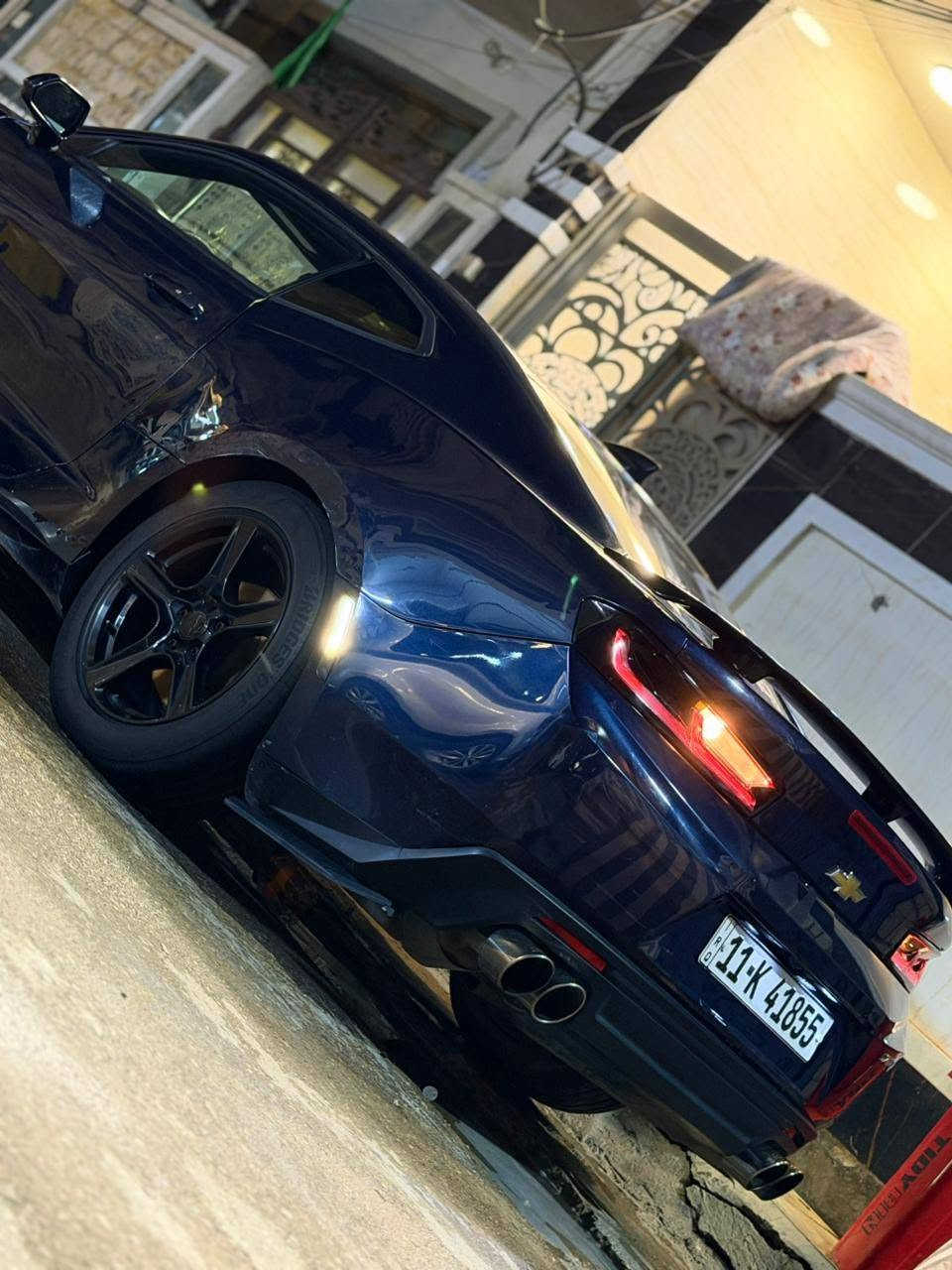 السلام عليكم
مكلف بالنشر

مواصفاتss
كماروا 2016
مكينه6v/3600
بجم محدث zL1
ويل نجمه
دبات كات باك
برمجه سيفتي طلقات
تبريد ثلج
عدسات زرع الوان متحركة
داخل احمر جلد
داخل موشم
تشغيل عن بعد
شاشه كاربلاي
كشنات تحكم كهربائي
مكاني بغداد الشعب
***********
السعر 105 وبيه مجال
