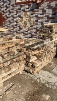 قالب خشب • ٥ مكعبات ونص • حله