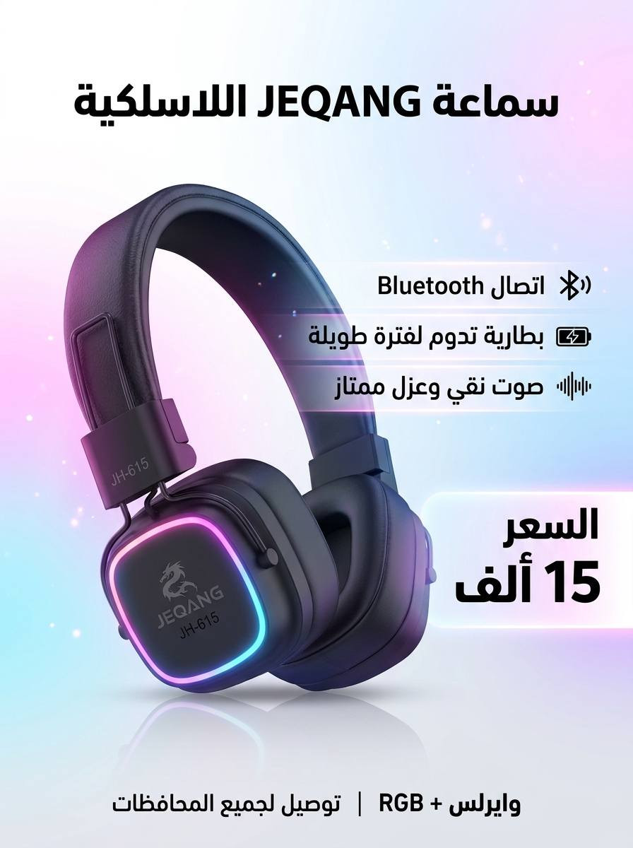 🎮🔥 لعشاق الكيمينگ والصوت القوي 🔥🎮

هسه تگدر تحصل أفضل سماعات الكيمينگ بأسعار مناسبة وجودة تخبل 😍
صوت نقي، عزل ممتاز، ومايك واضح حتى تعيش أجواء اللعب بكل حماس 🎧⚡

🎯 مناسبة لـ:
 ✔️ PUBG
✔️ Call of Duty
✔️ PlayStation
✔️ PC & Mobile

📍 الموقع: واسط / الكوت / داموك قرب صيدلية حسني
🚚 توصيل لكل محافظات العراق بـ 5000 فقط
📞 للحجز والاستفسار: ***********

💵 الأسعار موضحة داخل الصور 📸
لا تفوت الفرصة 🔥
