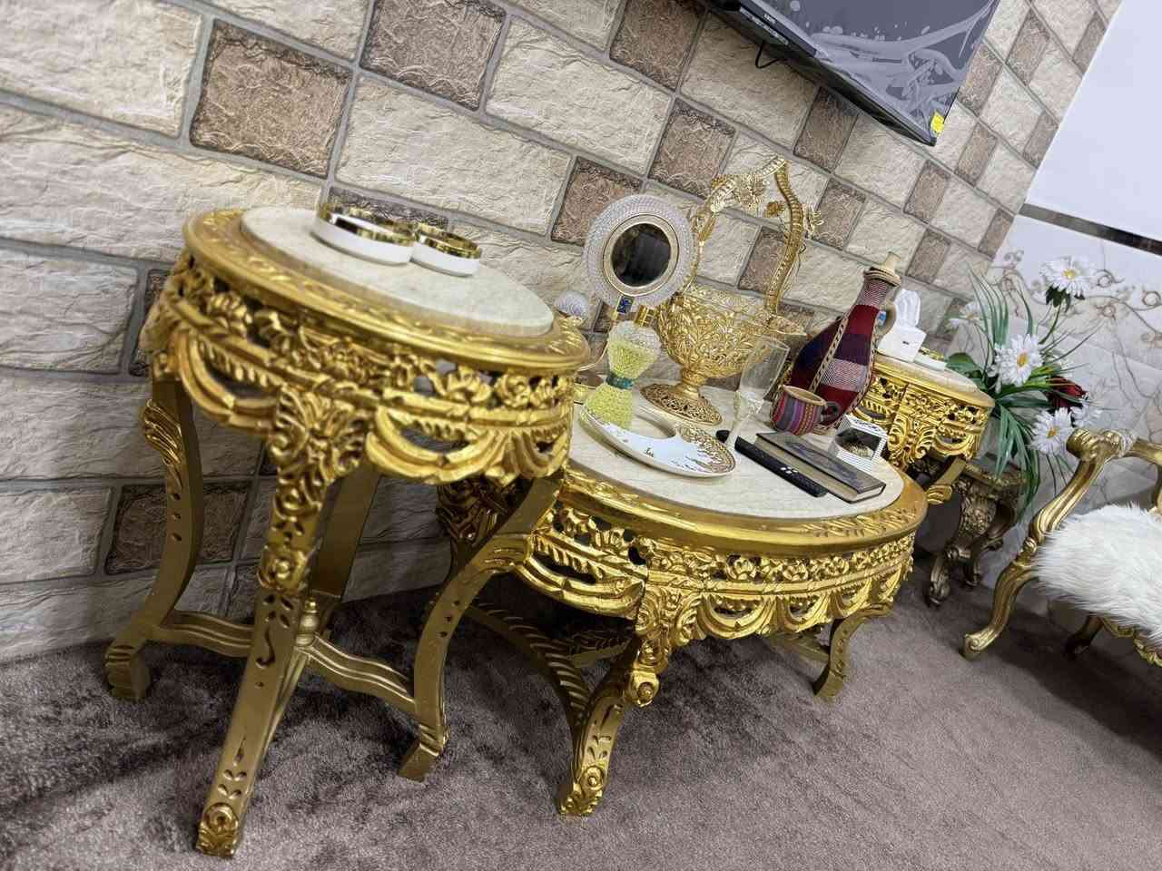 السلام عليكم تخم زان مصري اكلاسك مع سيت طبلات زان مصري مرمر طبيعي مع طبلات تقديم ٤ وطبله وسطيه مع طبلات ديكور ٢ 
مستعجل لان اريد اشيل مليون وبي مجال 
بغداد البلديات
***********
