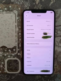 آيفون ١١ برو ماكس • ماكو خدش • بطارية ٧٥٪