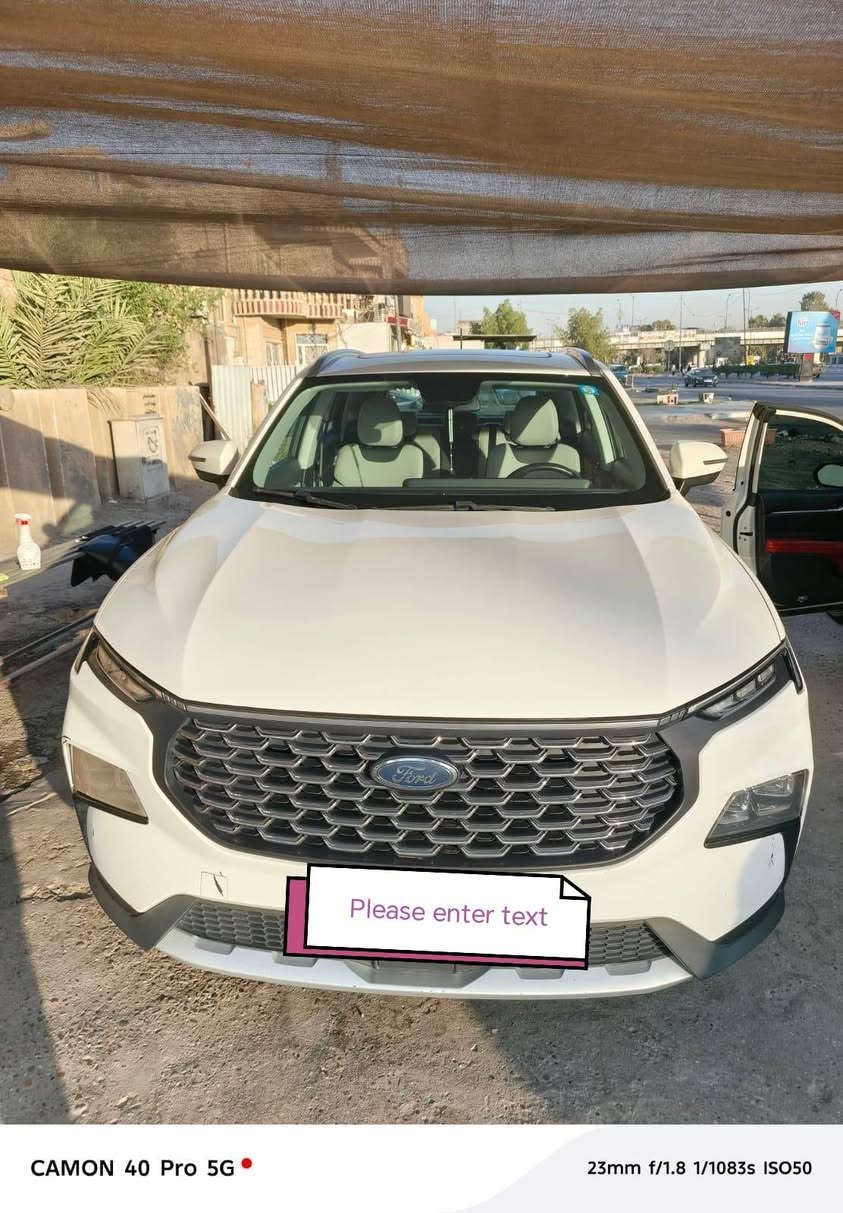 فورد تيريتوري الترند 2024 للبيع 
سيارة نظيفة جداً وبحالة ممتازة، 
🚘 Ford Territory 2024
📍 الممشى: 90 ألف كم
✅ محرك وكير وشاصي بحالة ممتازة
✅ اقتصادية وعملية ومريحة بالسفر والاستخدام اليومي
✅ تبريد قوي وتجهيزات حديثة

السيارة جاهزة وما تحتاج أي مصروف ✨

السعر ٢٦٥٠٠٠٠٠دينار وقابل للتفاوض بالمعقول بعد المعاينة
📞 للتواصل خاص أو اتصال ***********
