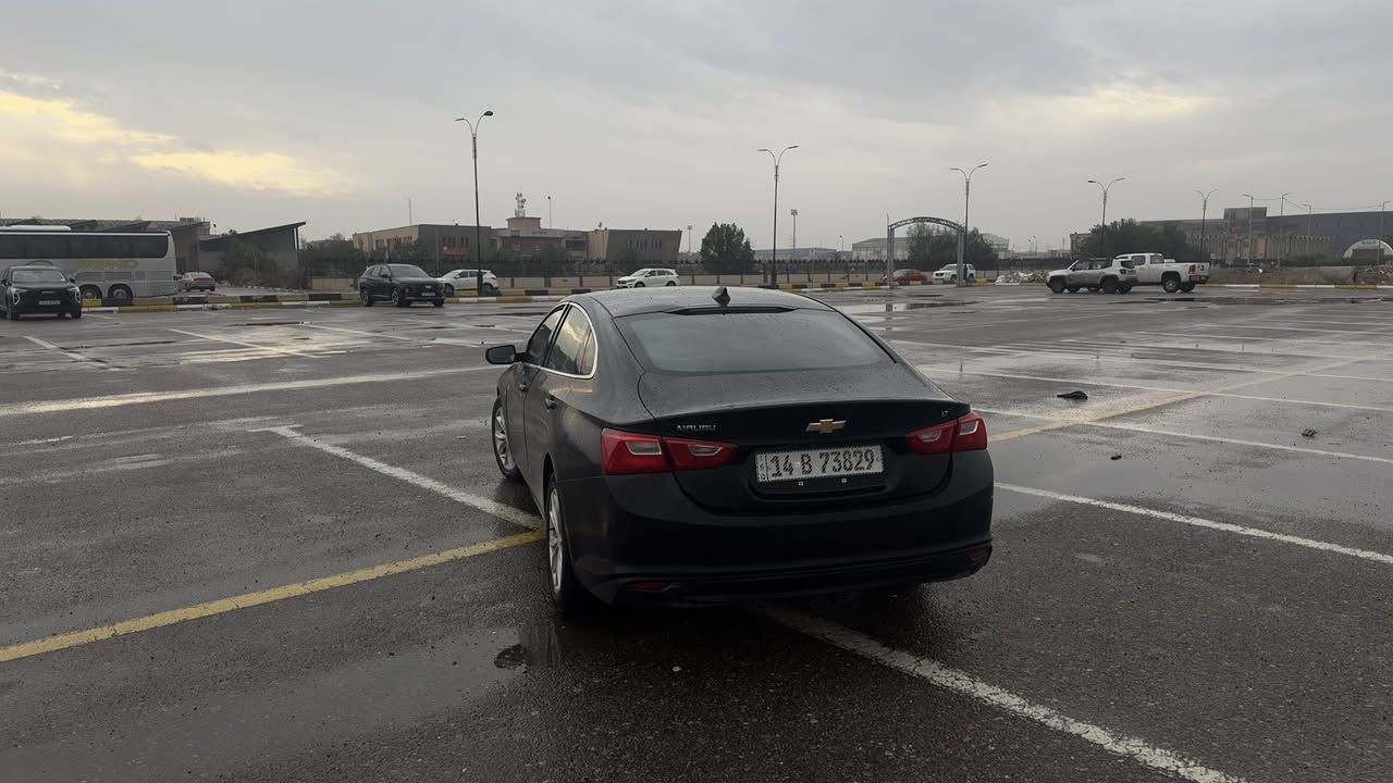 سلام عليكم ماليبو 2023 lt 
فول مواصفات عده الفتحه السياره نضيفه كلش واستعمال شخصي مدخلها على ايدي 
استعمال بانزين محسن فقط ودهن امريكي اصلي 
كير محرك كفاله
حادثها باب السايق والجاملغ الامامي جهه السايق حادث سطحي بس مبدلات والجاملغ الخلفي راجع بارد وبيها تكحيل شخط واحد باب خلف السايق
صور الحادث مرفقه بالمنشور
محركها 1500 تيربو السياره كلش نشطه وناعمه بالمشي
السعر 150 ورقه
مرقمه بصره
مكاني البصره خلف جامعه المعقل الجديده
واتساب: ***********
