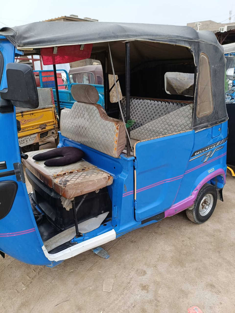 تكتك TVS مديل ٢٠٢٢ كفاله عامه 
الموقع البصرة الحيانه شارع الطاك
الرقم ***********
المبلغ ، 8 ملايين 500
تحب اشوف تجي وتدلل 
سنويه ورقم وبسمي وتحويل خلال اسبوع.
