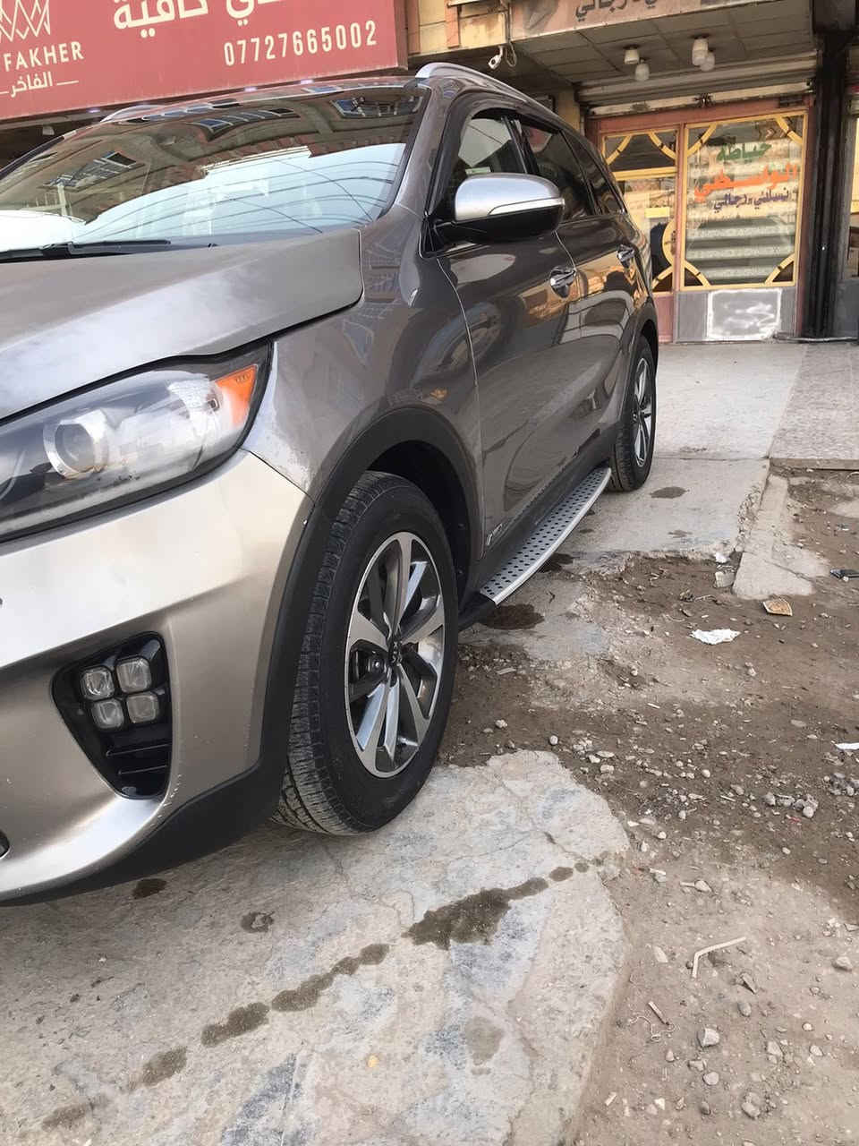 سياره كيا سورنتو مواصفات كامله ٣قطع تبريد تدفئه رادارات عدد٤ ٦سلندر فورويل كشنات جلد درجه اولى كشنات كهربائيه السعر20000الف دولار موديل ١٩  ***********
