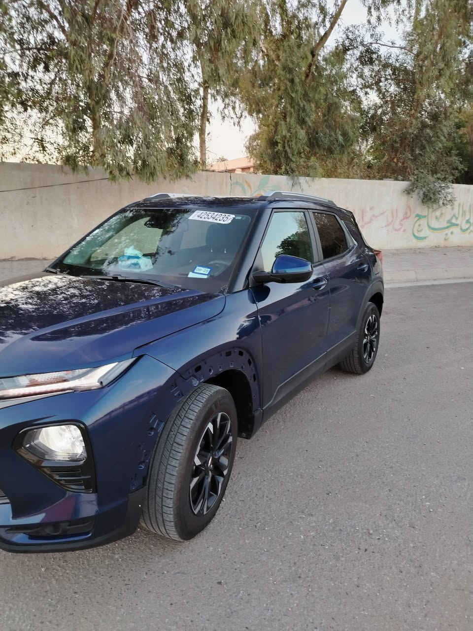 السلام عليكم
للبيع 

تريل بلايزر2023 LT

رادار امامي

شاشة (كاربلي+اندرويد اوتو) 

كامرة

مثبت سرعة

تحديد مسار

بصمة 

تشغيل عن بعد

وباقي مواصفات الLT

محرك 3سلندر تيربو 1200

بدون رقم 
الضرر: جاملغ وبنيد مبدل ومصبوغ

للأستفسار

***********
