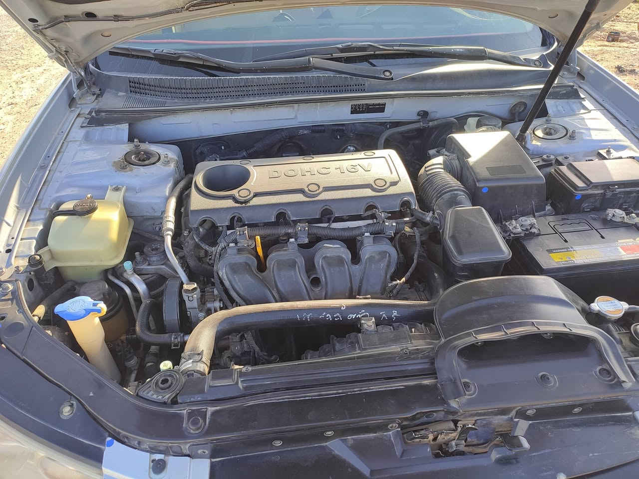 سلام عليكم سوناتا للبيع موديل ١٠خليجي محرك ٢٤٠٠ رقمه بقداد بسمي تحويل مباشره محرك كير مكفولات مكاني واسط الكوت ***********
