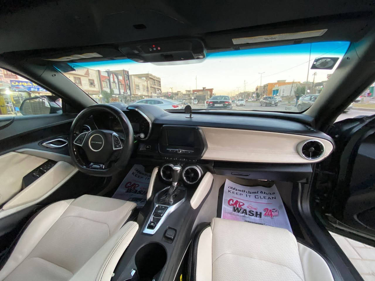 للبيع او مراوس كمارو ٢٠٢٠  rs  لون زيتوني مميز فول مواصفات كشف محرك ٦ سلندر كير اوتو حادثه جاملغ وبنيد بيه ٤ قطع صبغ  وتعمير  بل لغد سياره تخبل تخم تاير باتري تبريد ثلج رقم بغداد الجديد هزه جديده تحويل ثاني يوم السعر ١٣٥ وبيه مجال مكان بغداد حي الحسين ***********
