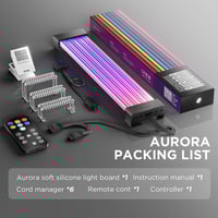 كيبل ستريمر rgb شركة asiahorse لون ابيض جدد بعدهن عدد 2 واحد مال معالج...