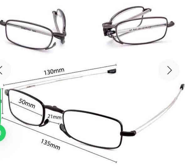 متوفر نظارات طبية مال قراءة 2 درجه قابله للطي مع حقيبة سعر القطعة فقط 5 الاف دينار.
للحجز او لمزيد من المعلومات ارسال رساله على الماسنجر او على رقم الواتساب *********** 
توصيل بغداد والمحافظات 5 الاف
