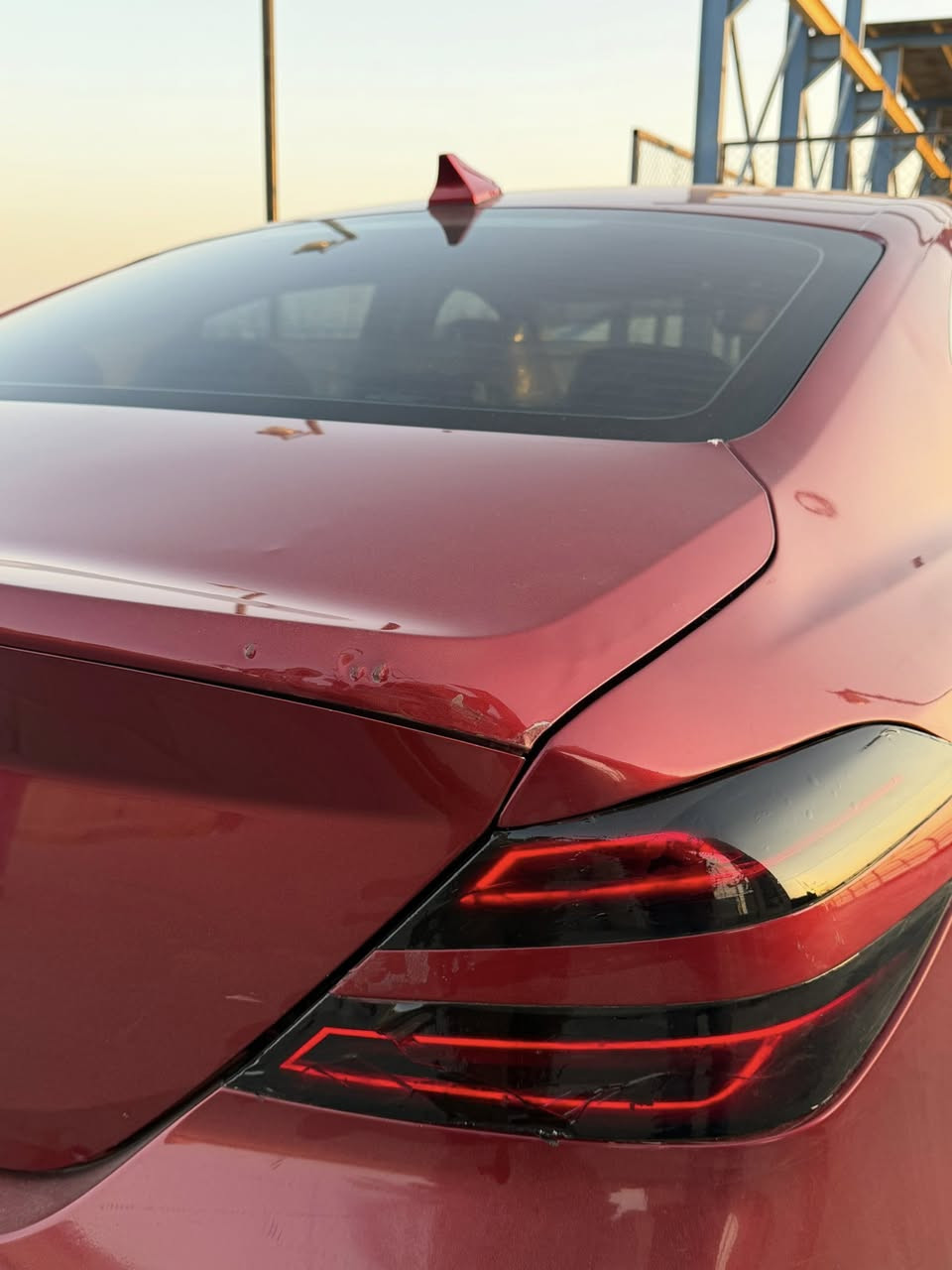 2022 //
ماشي // 10 الاف ميل

حجم مكينة// 4 سلندر 2000 توربو لون سيارة// دم

الغزال مميز

ملاحظة// فقط جاملغ خلف جهة اليمنى صبغ قليل والمامي بارد فقط بدون صبغ

سياره كله ليبل واحد

سيارة جاهز مكينه كير حداديه تبريد على وضع لشركه مواصفات سبورت

رادار 360 درجة (امامي - خلفي -مراية)

كشنات تدفئة + تبريد + كهربائي

بصمه تشغيل

شغيل عن بعد بصمه ابواب

ستيرن هيتر

شحن وايرلس

ويل 19 انج

Lexicon سيستم سماعات

بريك كهربائي

(EcO-Sport-Normal-Smart )وضعية القيادة

Auto Hold

بعد بيها مواصفات هواية....

رقم الهاتف  ***********

السعر215. بيها مجال بسيط او مراوس حسب قناعه
سياره بلبصره
