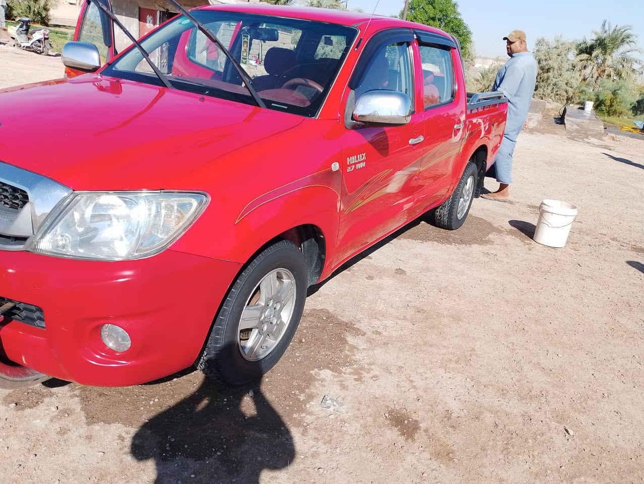 تويوتا 2010 كويتي اوتماتيك، 
بيها باب صبغ والباقي مكفول، 
محرك بي تنقيص قليل، 
گير كفالة، 
الشاصي 12،
جاهزة السيارة، تخم تاير، حدادية، تبريد، 
رقم ديالى، 
مگان السماوة، بأسمي  سنوية لـ27,
للأستفسار 
***********
***********
.
