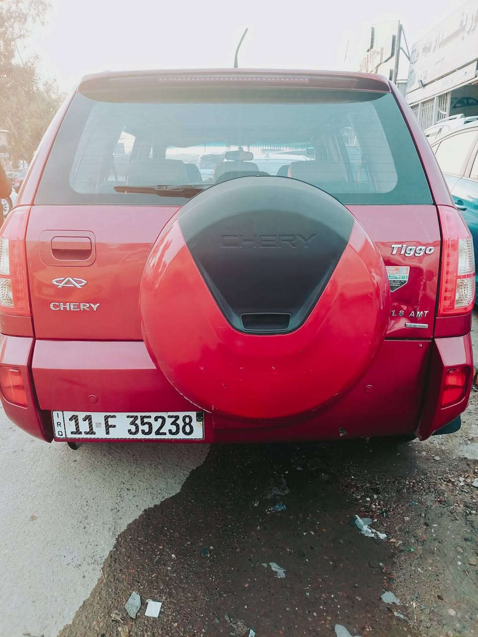 .السلام عليكم
تيكو موديل 13 
سياره بلادي 
بي باب صلغةقابل فقط باقي كفاله 
كير محرك تبريد مكينه كفاله عامه بلادي 
تخم تاير شواصي مكفولات بلادي 
رقم بغداد نكليزي سنويا جديد تحويل ثاني يوم 
سعار سياره 55بي مجال شي بسيط 
العنوان بغداد الحبيبيه نتصل تدلل 
***********
