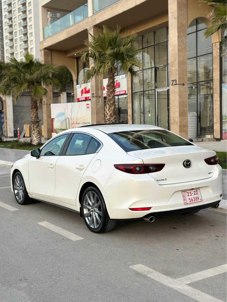 مازدای 3 مۆدێل ٢٠٢٣  ئەمریكی   مەكینە ٢،٥  بێ تۆربۆ بێ دەبڵ ئەكسل  مواسەفات پریفێرد  
شاشە-كامێرا- سڵاید- كوشن جلد -كوشن هیتەر-ڕاداری پێش- ڕاداری ئاوێنە- تۆتۆ ستۆپ  ..... سەیارەكە بەس بۆنیدی بۆیاخە  ئێرباگی سوكان و شانی تەقیوە بیلادی داندراوەتەوە  
18 هەزار ڕۆشتووە  هیچ مەسروفێكی تیا نییە 
ڕەقەم كاتییە ٣ مانگ ڕەقەم. كردنی لەگەڵە 
0771 155 5852 السليمانية, العراق
