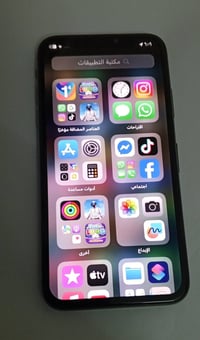 ايفون اكس نموذج m ذاكرة 256 يدعم شحن لاسلكي🔄 وشحن سلكي ✅ مبدل شاشة وبط...