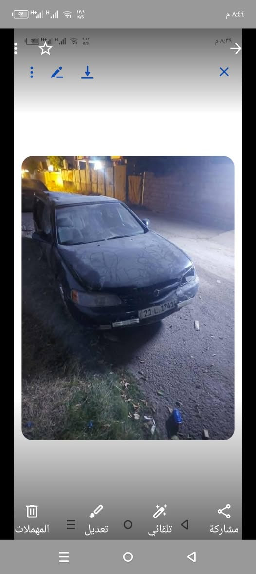 سيارة متضررة ضربتها قوية من الخلف السيارة نيسان التيما موديل 2001رقم انكليزي شمالي تحويل مباشر السعر من الاخير 7ورقات المكان الصقلاوية ت***********ت***********
