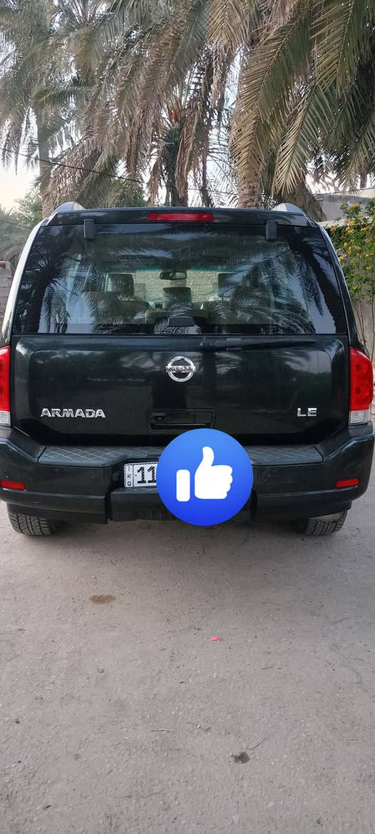 سلام عليكم سياره نيسان ارماد موديل 2009 فئه LE  خليجي رقم بغداد دولي  شرط اي نقص مابيه السياره فول مواصفات تخم تاير كير محرك فول   المكان السماوه  سعر خاص الموبايل  ***********
