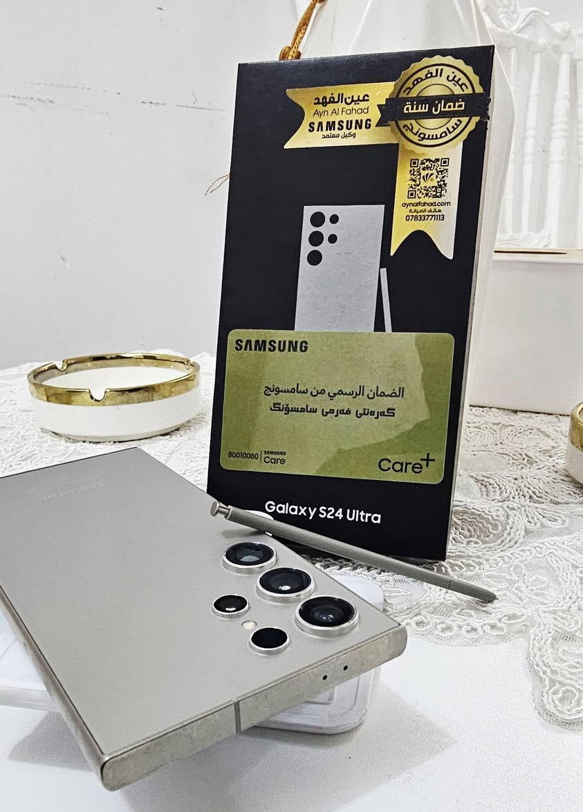 سلام عليكم
جهاز اس S 24 Utra الترا 
الذلكره   512   العشوائية 12 معالج سناب دراكون 
شرق او سط دبل سيم كارت ضمان الوكالة عين الفهد 
السعر 985 بغداد م الصدر الهاتف ***********
