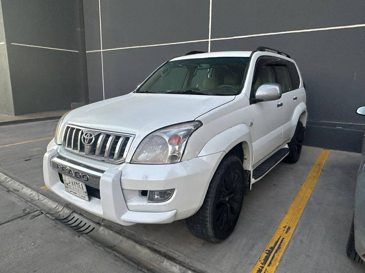 السلام عليكم 
برادو 2003 للبيع 
كفاله عامه معدم مكان الخط صبغ 
مكينه 6 سلندر 
كير مكينه حداديه كله جديد 
بيع سريع بلاش السعر 118 ورقه 
العنوان -حله مركز
لاستفسار ***********
