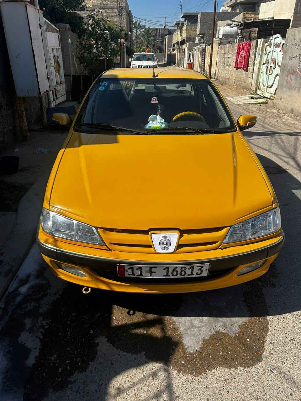 يا الله السلام عليكم 
بيجو بارص موديل 15 مصفرة هيئة وغرامات بسمي مكينة فرنسي بالكارتون كيرر نضيف تبريد شغال ثلج منضومة جديدة تخم تاير جديد سياره جاهزة السعر 41 وبيها مجال للشراي مكاني بغداد فلكة سلمان باك 
***********
