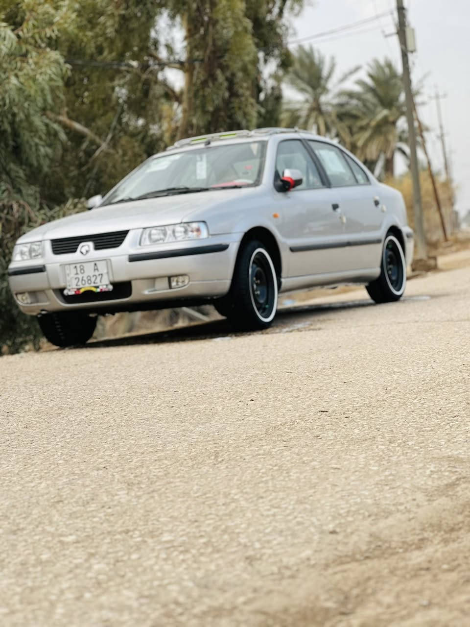 للبيع سمند 12بلاديه عده الدوس فقط  جهازه للخير مكينه بديت خيط ***********انتصال فقط
