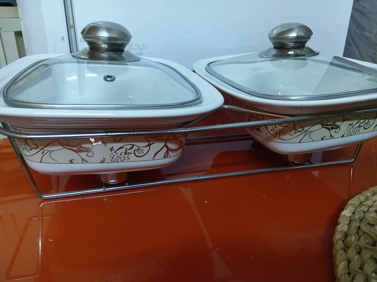 كدرحراري قطعتين مع قاعده التهدي. استيل


**إذا كنت صاحب هذا الإعلان وتريد حذفه لأي سبب، رجاءا أرسل رسالة إلى الدعم الفني**