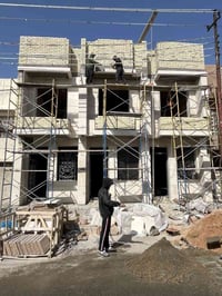 تونات عدد 3للبيع قيد النشاء المساحه 45 عرض شارع 20 يحتوي صاله ومطبخ وخ...