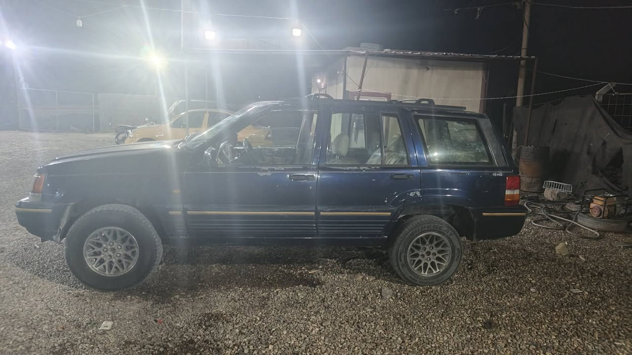 جيب شيروكي موديل ٩٥ تريد وكالة تريد تحويل مكفوله كفاله عامه سعر ٤٥ وبيه مجال كراوس هم ترهم مكاني كربلاء حسينية مكلف بل نشر لحد يراسل اتصال فقط ***********
